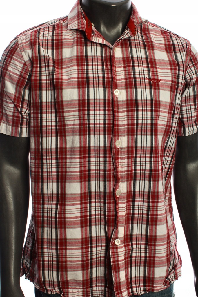 TERRALIA JEANS Koszula w wzorem logowana | L