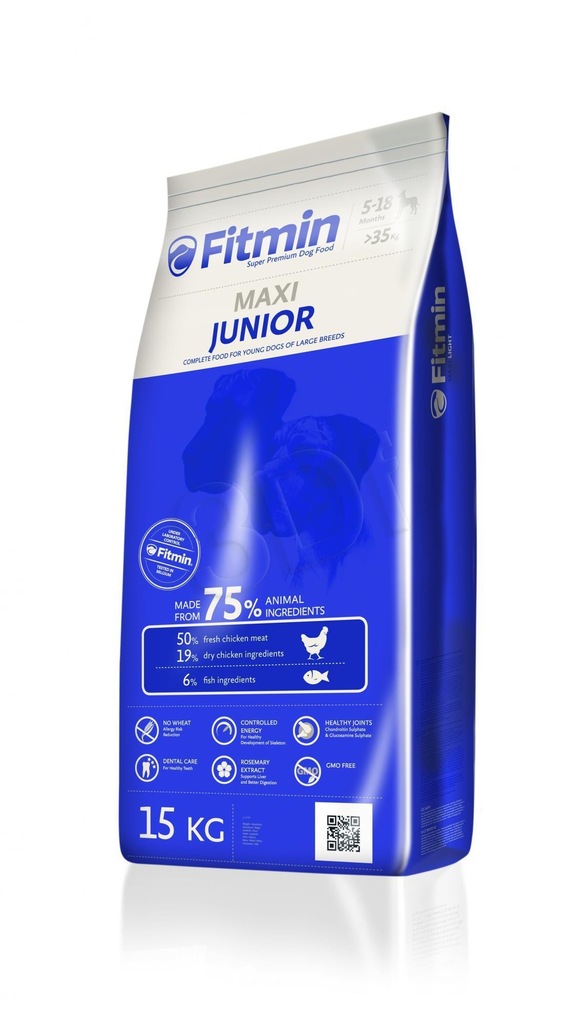 Fitmin Maxi Junior 15kg dla szczeniąt + SETKA