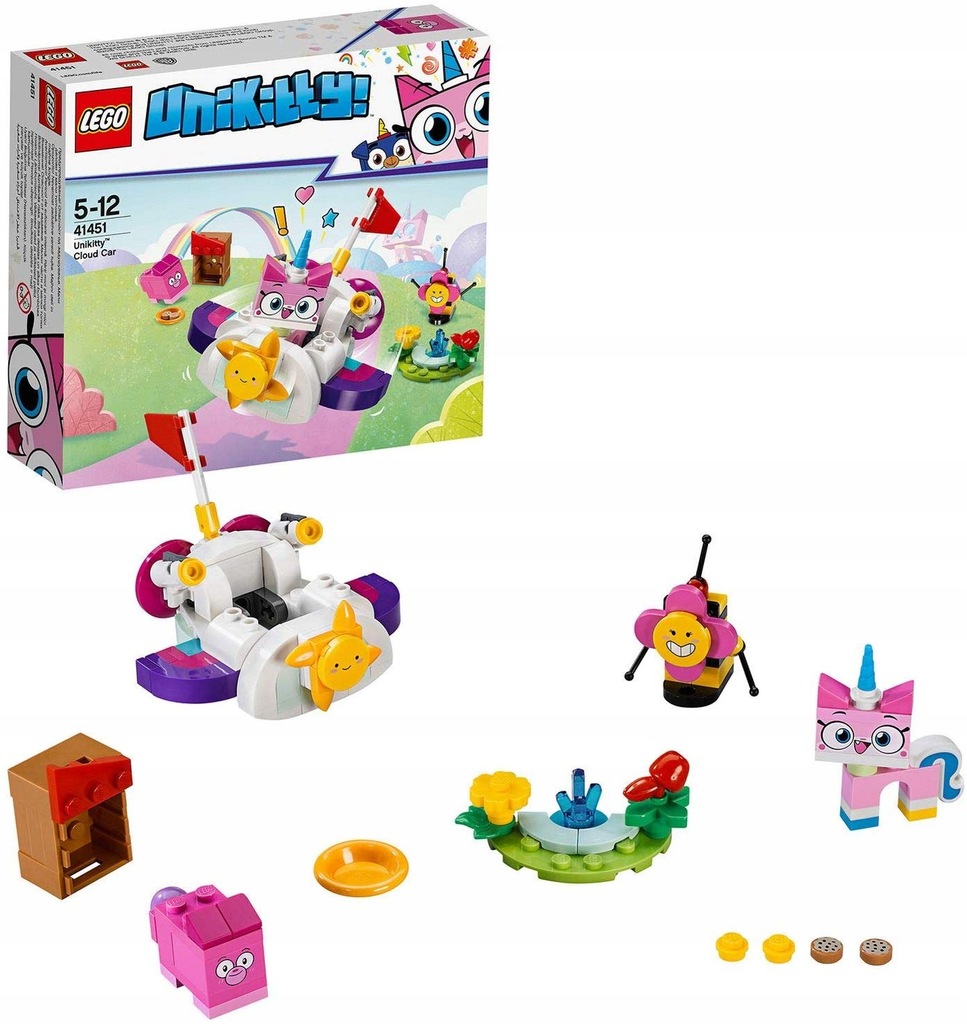 LEGO UNIKITTY 41451 - CHMURKOWY POJAZD KICI ROŻEK