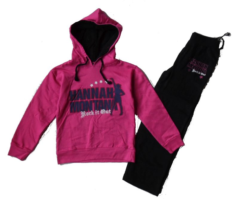 L9201 Disney Hannah Montana DRES bluza+spodnie 140