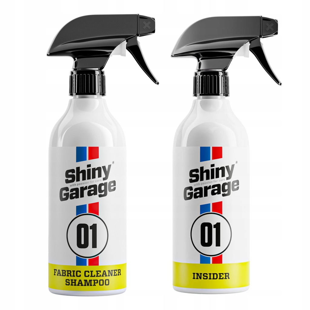 Shiny Garage Fabric Cleaner + Insider