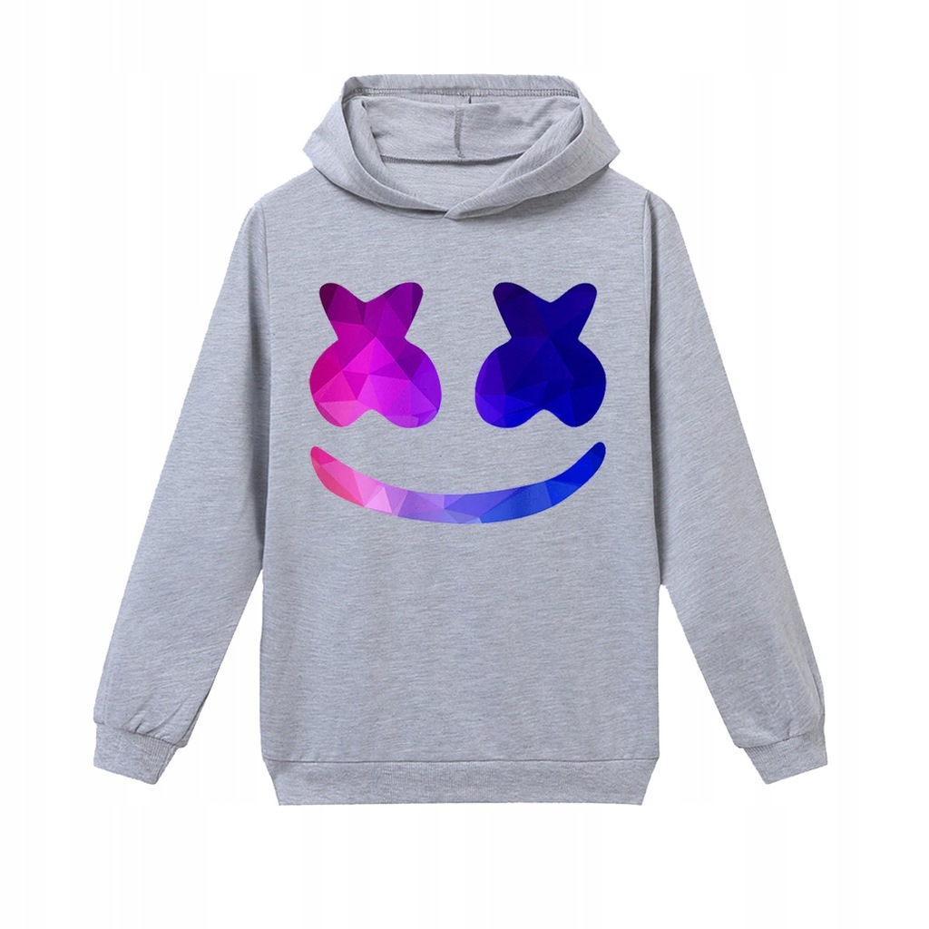 BLUZA Z KAPTUREM DZIECIĘCA DJ MARSHMELLO DUŻO ROZM