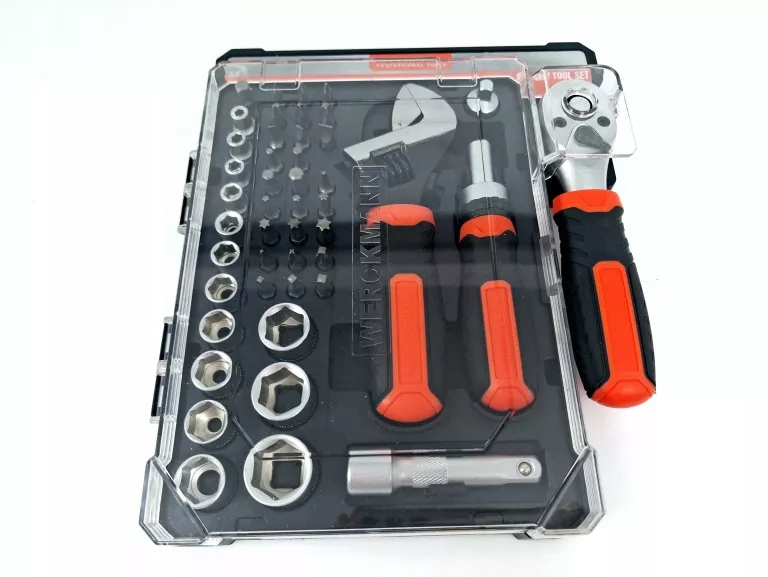ZESTAW NARZEDZI KRÓTKICH WERCKMANN 46 ELEMENTÓW