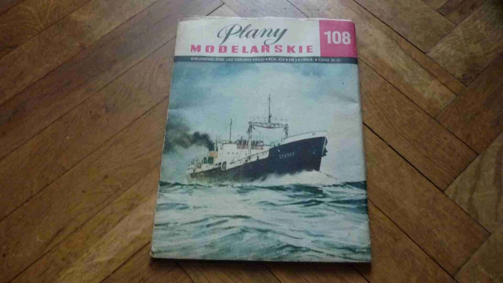 Plany Modelarskie 108 - statek SOŁDEK
