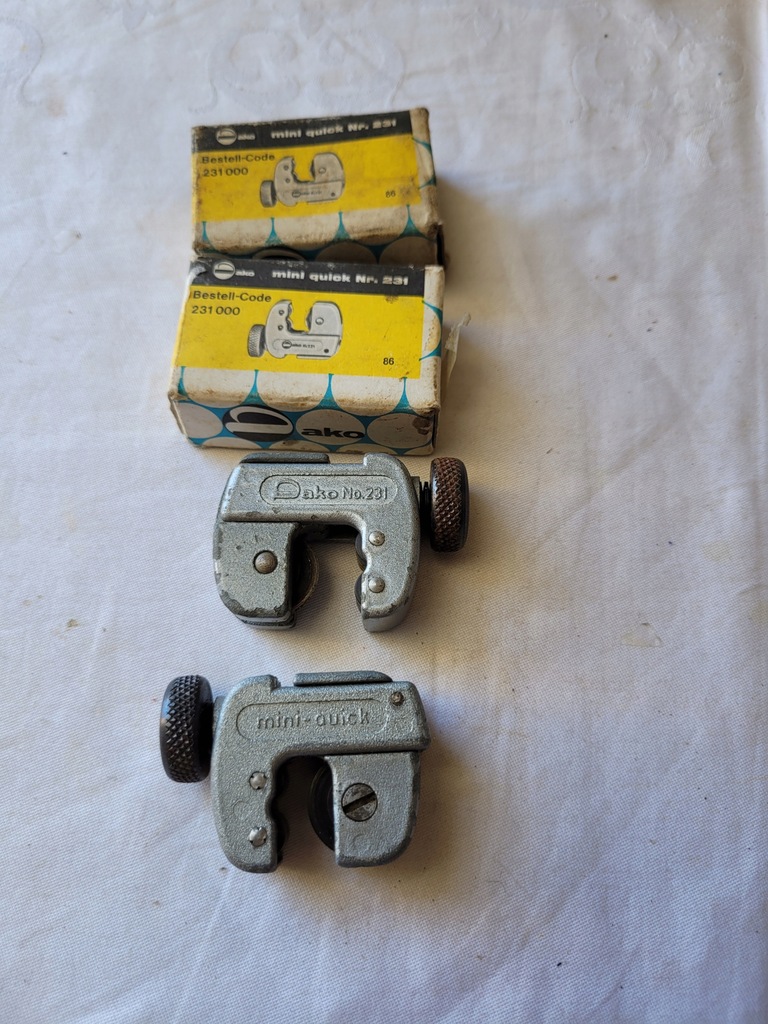 Mini obcinarka do rur Dako 4-16 mm 2 sztuki