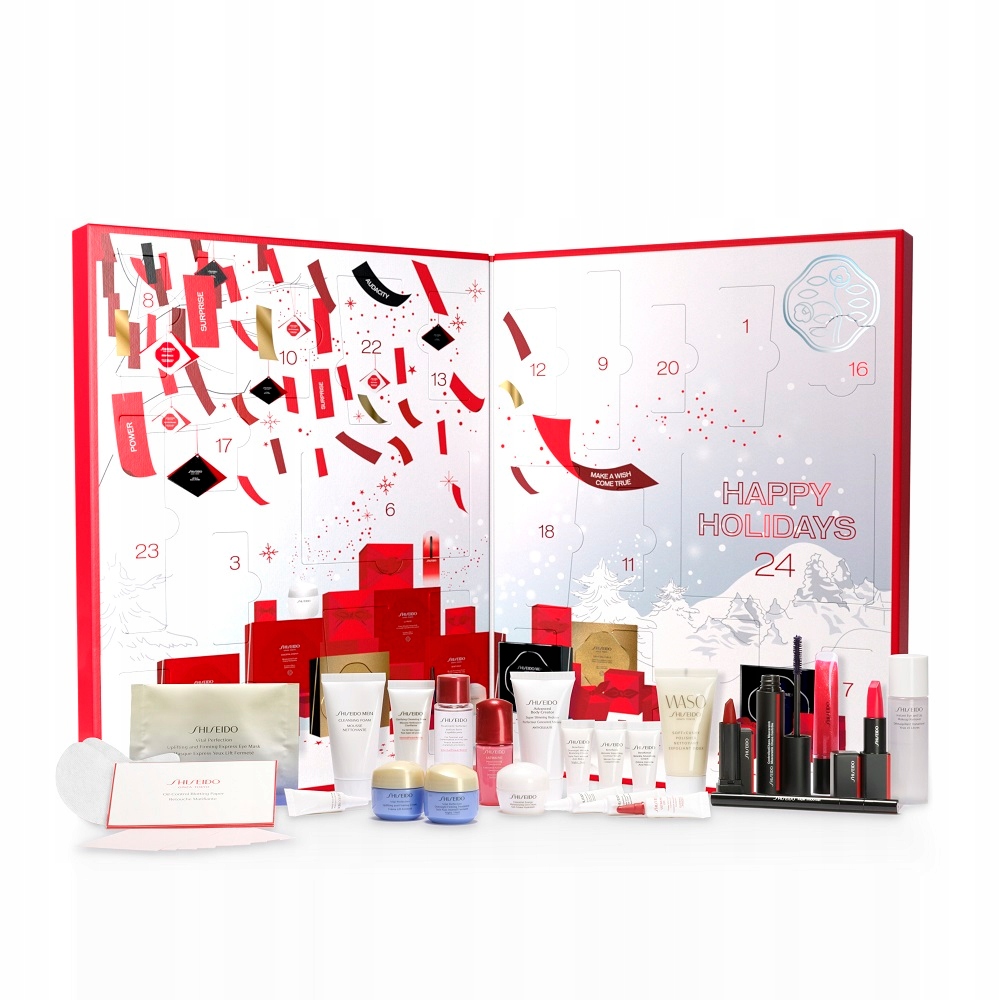Shiseido kalendarz adwentowy Happy Holidays 24szt