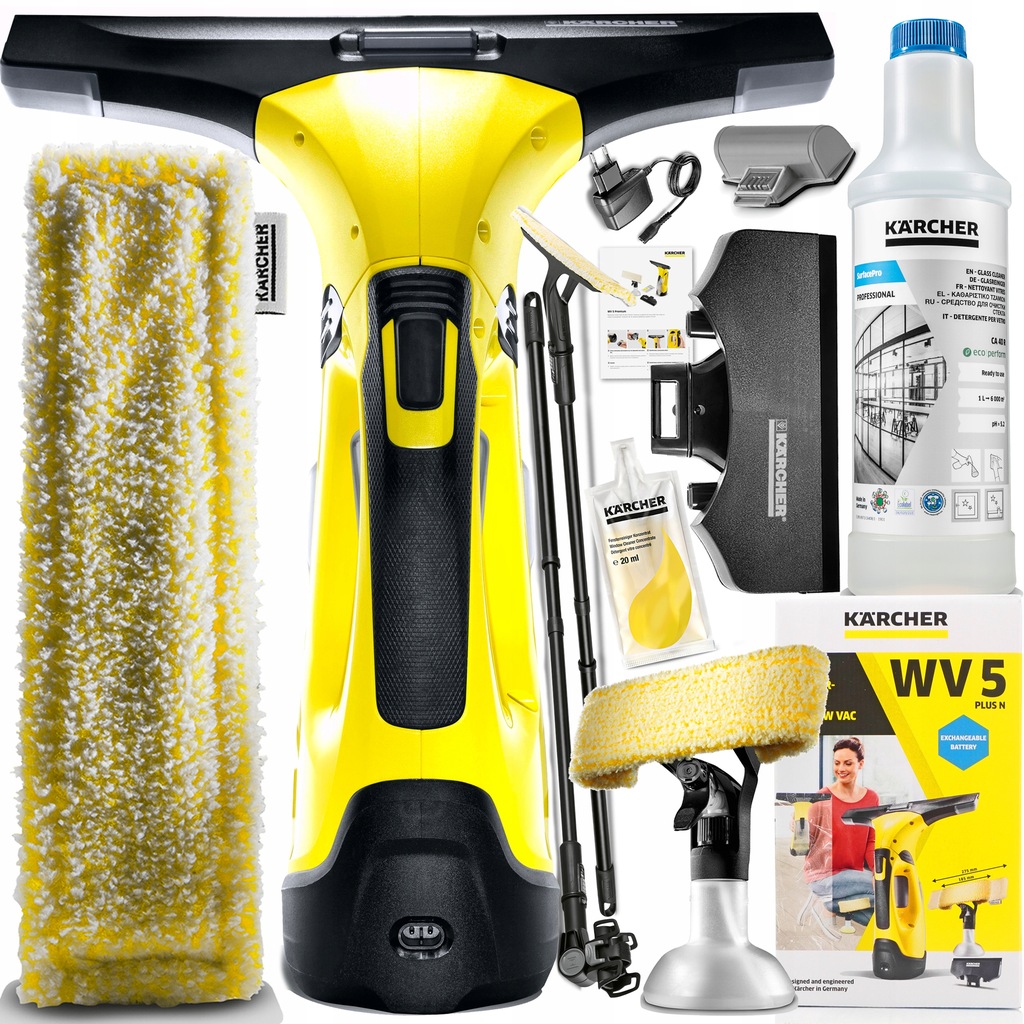 KARCHER WV5 PLUS N MYJKA DO OKIEN SZYB + TELESKOP 10491440658