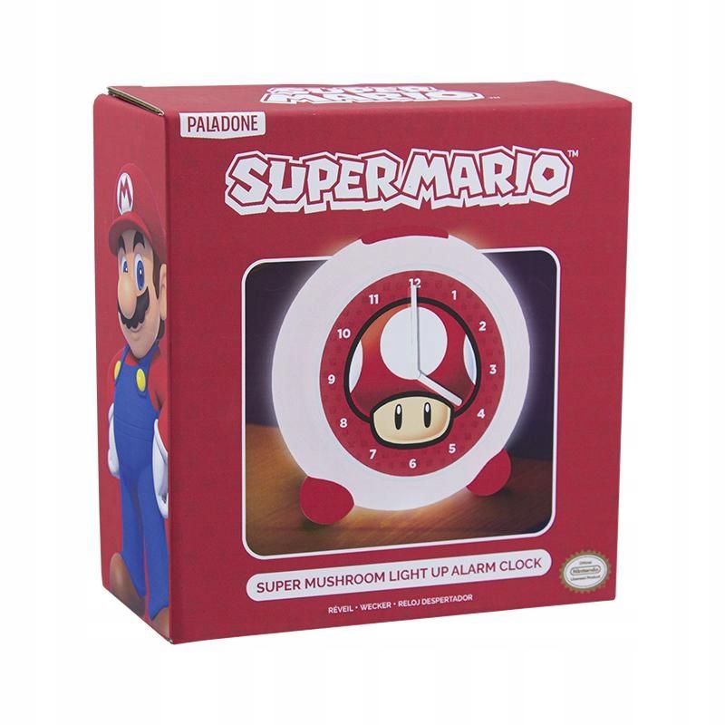 Zegar cyfrowy Super Mushroom / Super Mushroom Digital Alarm Clock