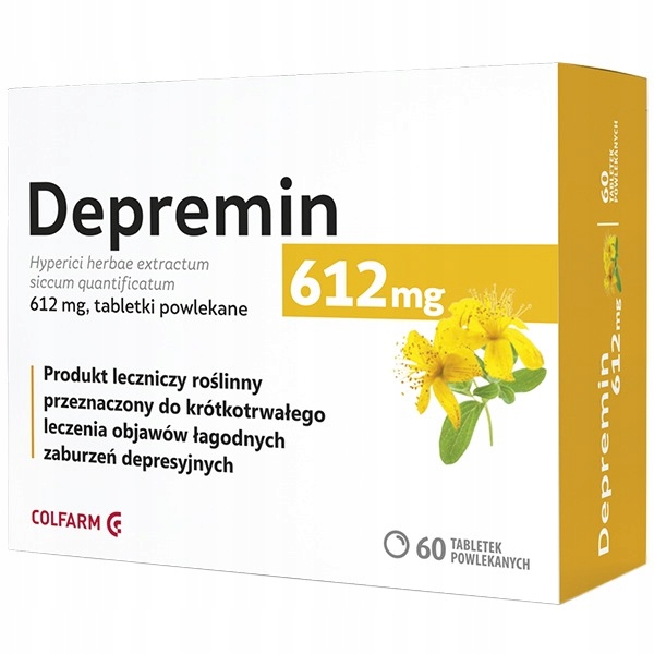 Depremin, 612 mg 60 tabletek