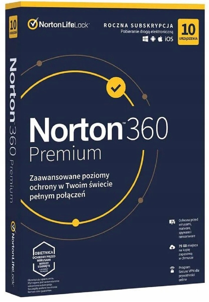 Norton 360 Premium 10 urządzeń 12 miesięcy