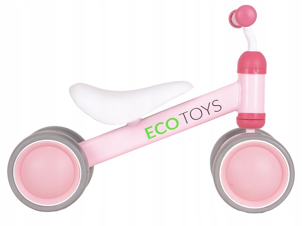 Rowerek BIEGOWY mini Rower Practise Pink Ecotoys