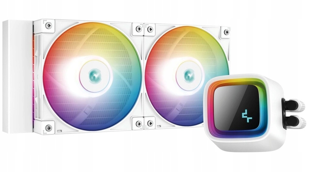 Chłodzenie wodne 240mm DeepCool LS520 WH R-LS520-WHAMNT-G-1 (U) (W)