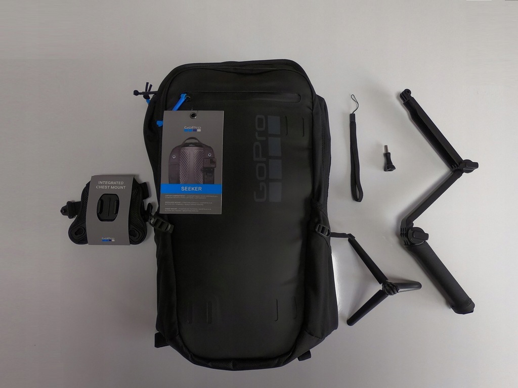 Plecak GoPro Seeker 2 NOWY szelki 3 Way Tripod 7956406130 oficjalne archiwum Allegro
