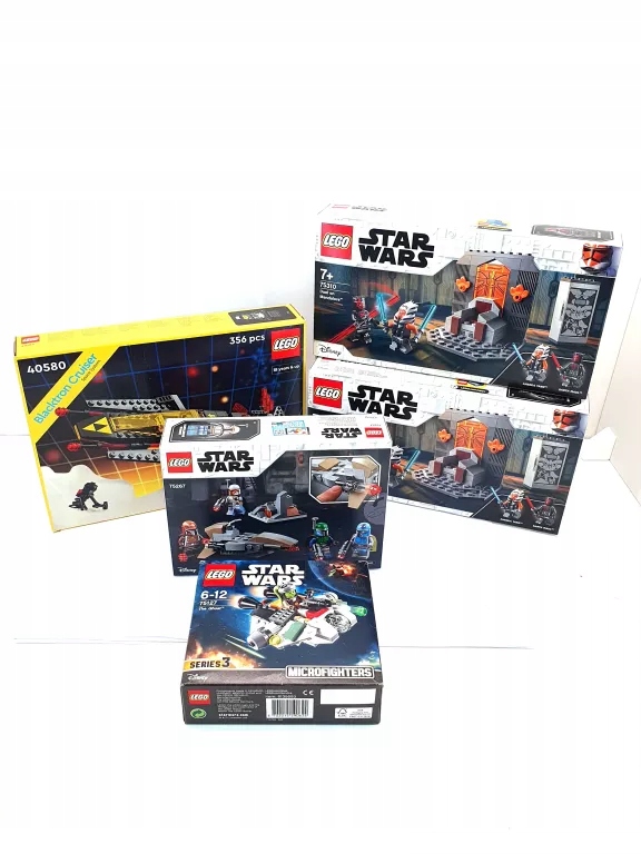 ZESTAW LEGO 3X 75310, 75267, 75127, 40580