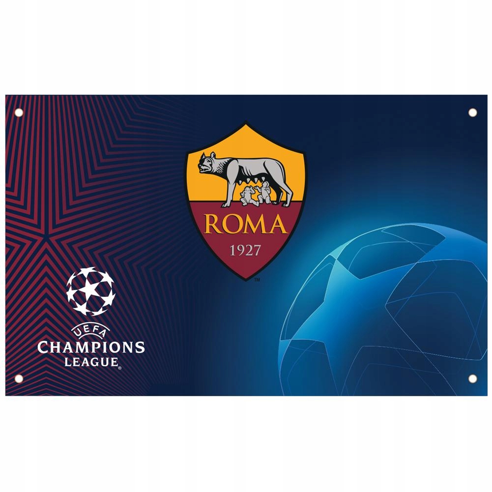 AS Flaga Ligi Mistrzów Roma b10flgromc