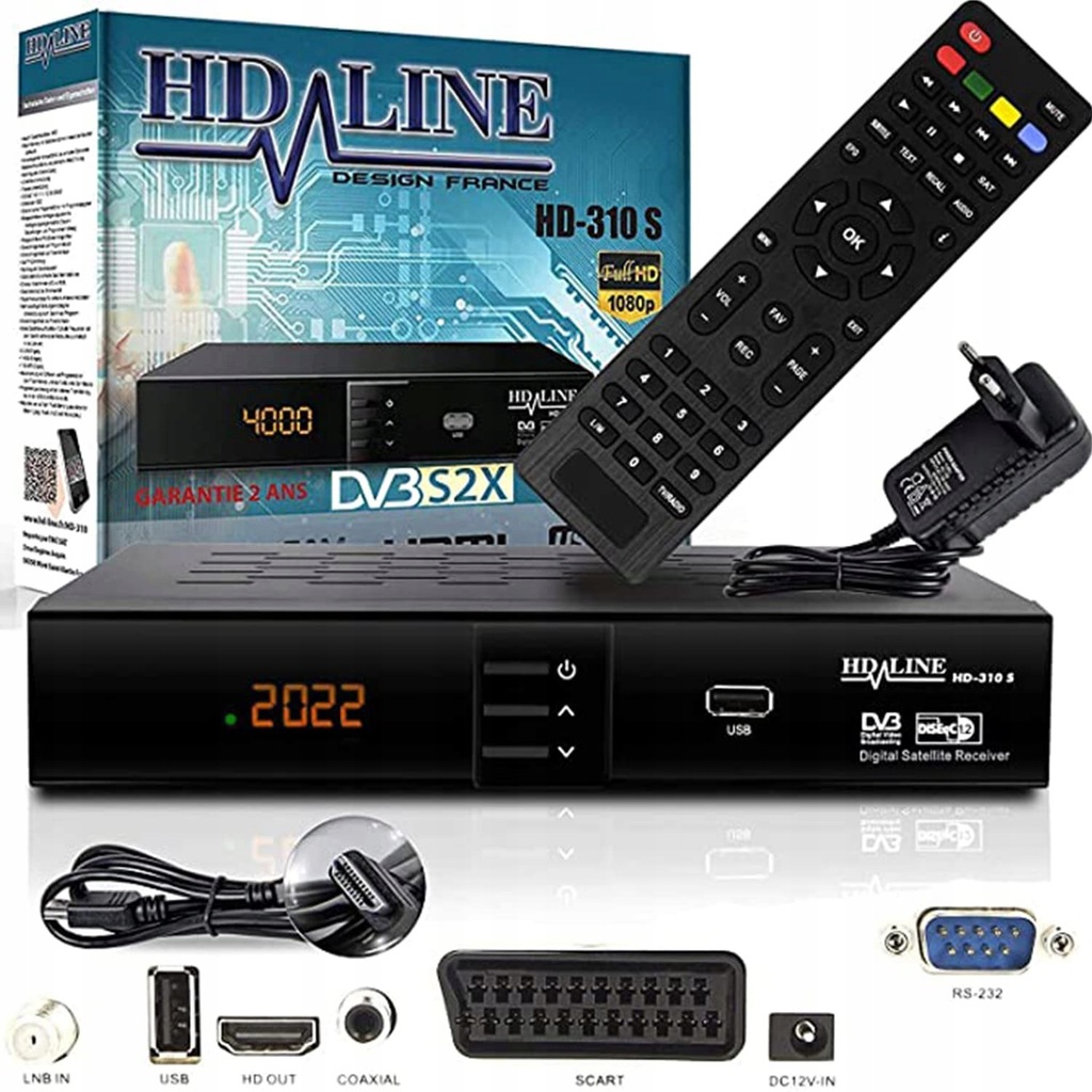 Tuner DVB-S2 HD-LINE HD-310 S
