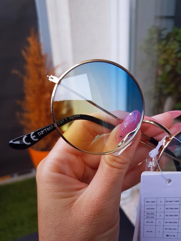 Okulary przeciwsłoneczne lenonki - uniseks UV400