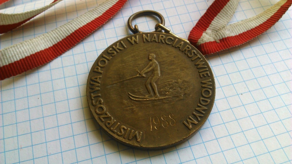 narty woda narciarstwo Mistrzostwa Polski 1988r