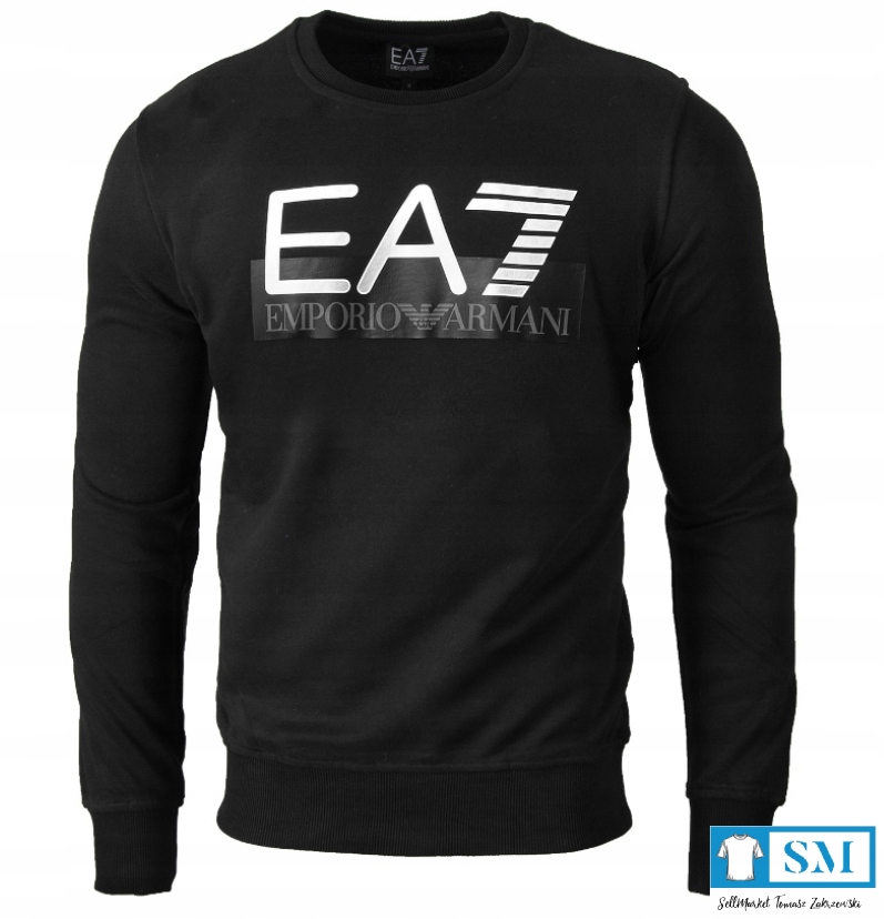 BLUZA EMPORIO ARMANI EA7 CZARNA rozmiar L