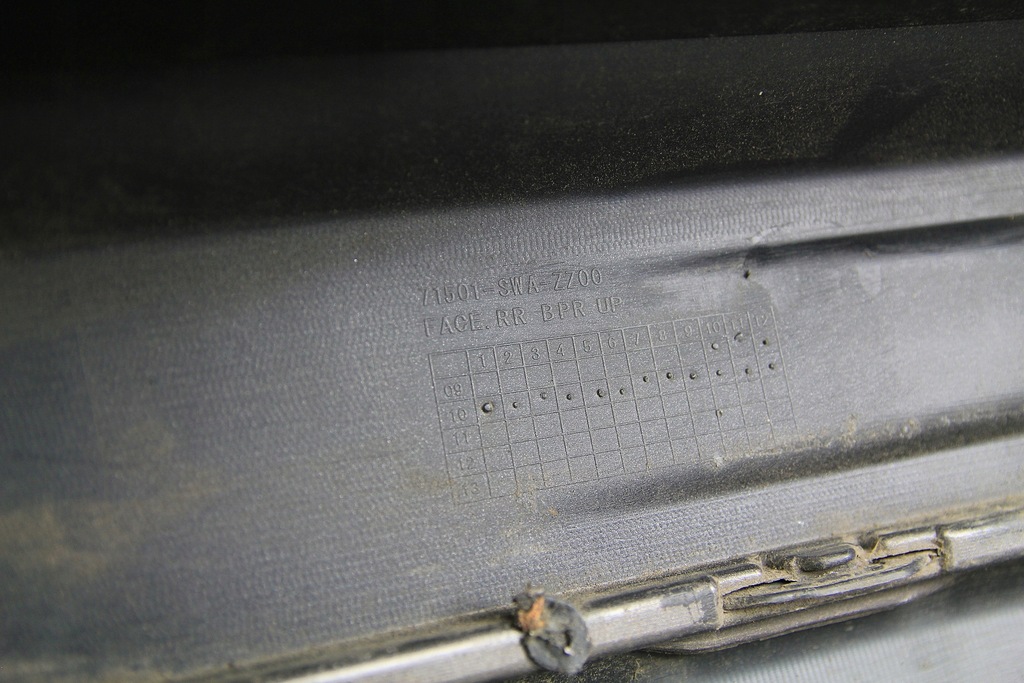 Zderzak tył tylny Honda CRV CRV III Lift 0911r