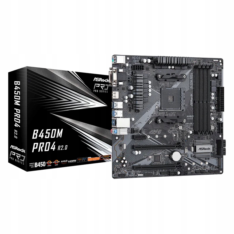 Płyta główna Asrock B450M PRO4 R2.0