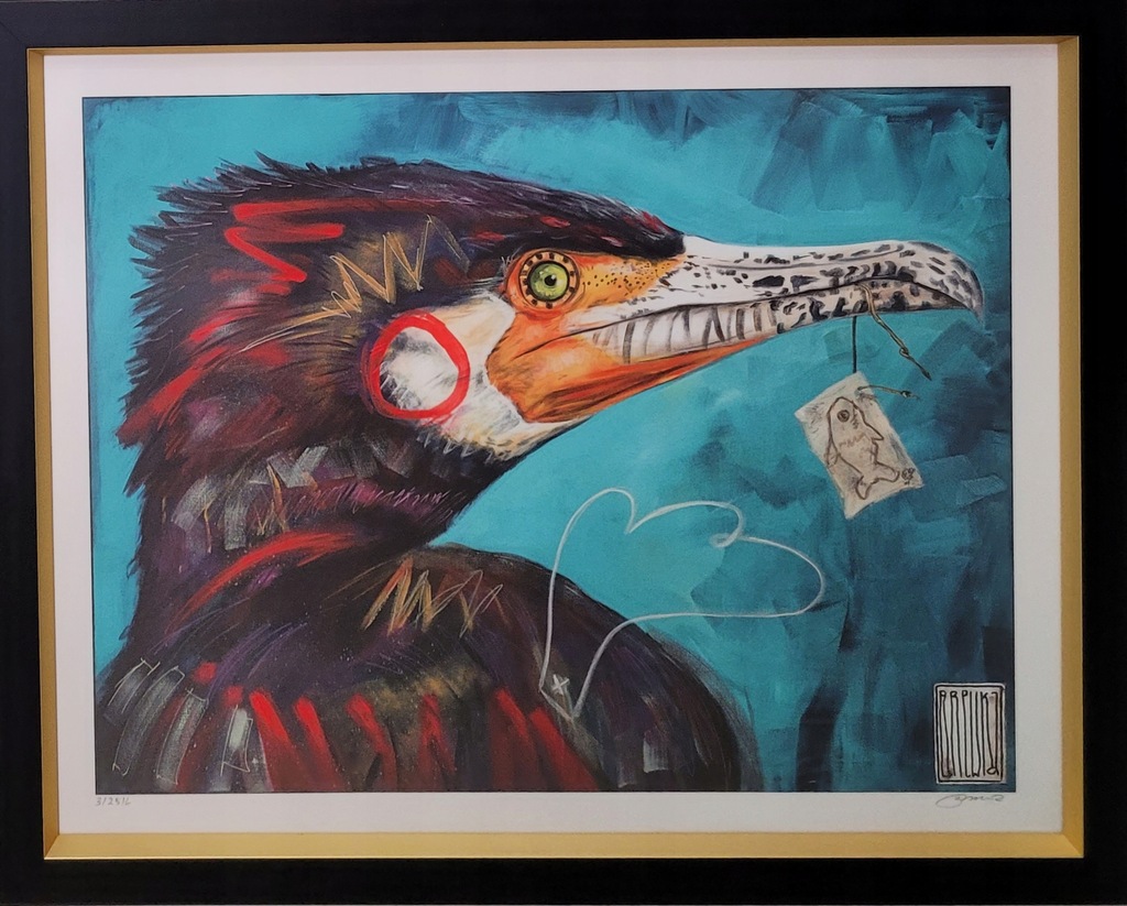 Wojciech Brewka"Whish List" giclee 61x47cm