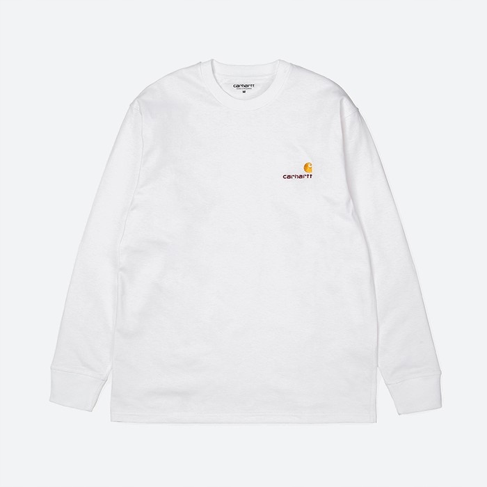 Carhartt WIP American Script I029008 WHITE L