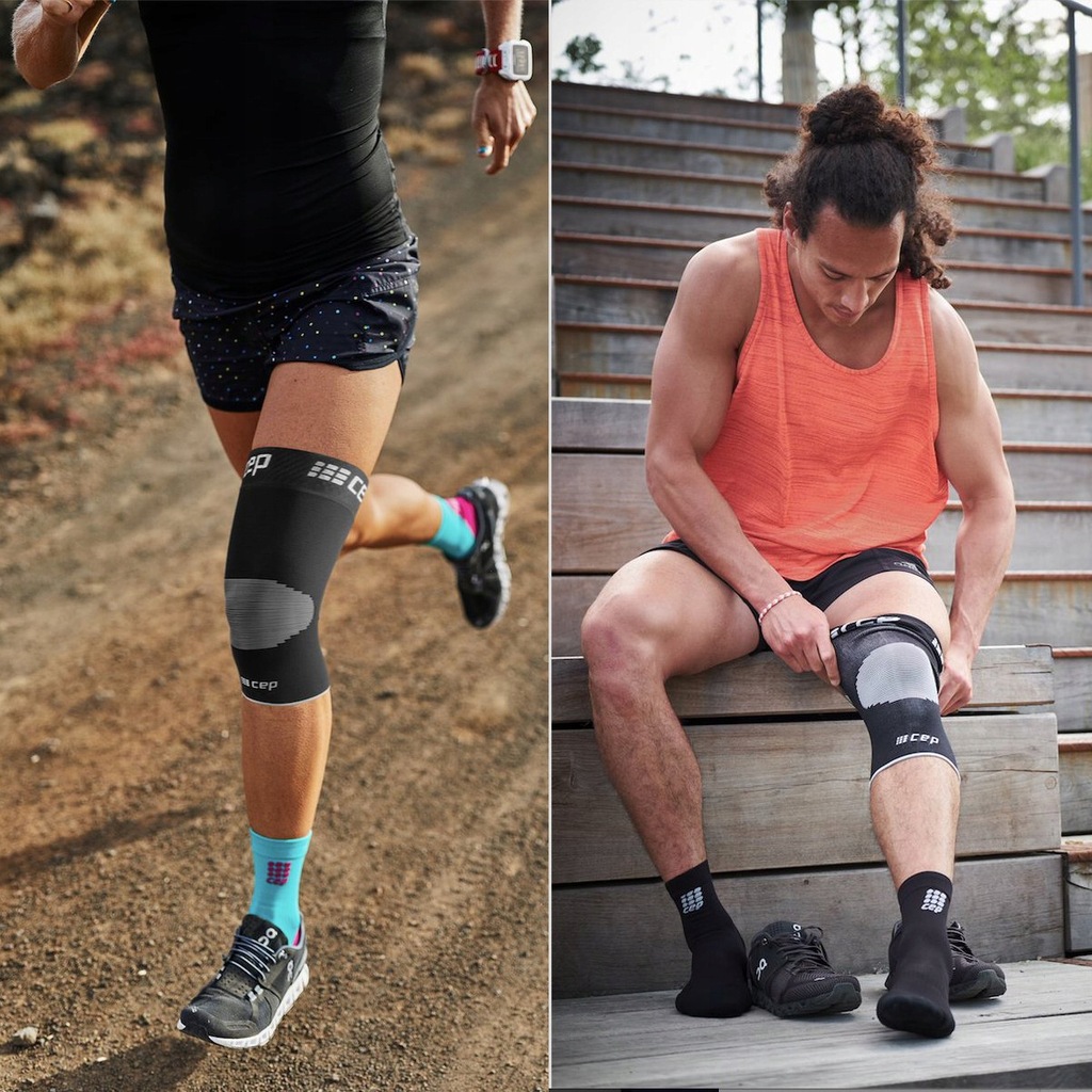 Opaska kompresyjna kolana CEP ORTO+ do biegania II - 7855663376
