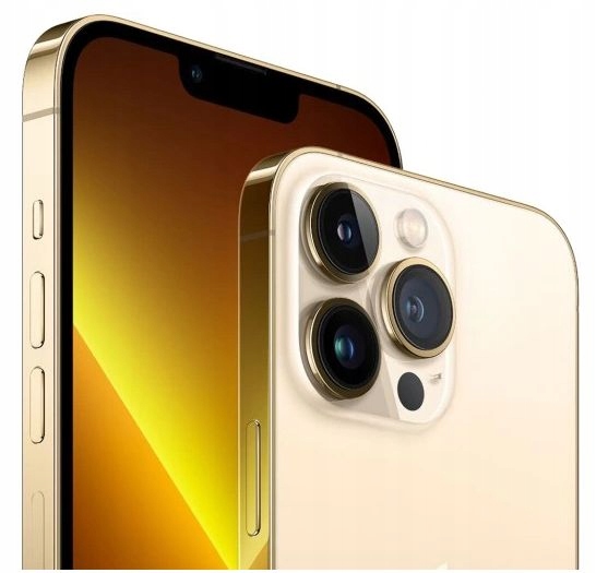 Smartfon iPhone 13 Pro 6 GB / 128 GB / Złoty / Gold / REALNE ZDJĘCIA!!!!