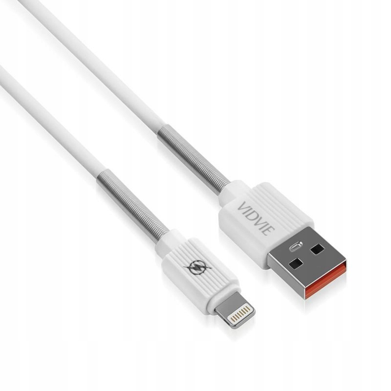 Kabel VIDVIE C510 USB/Lightning 3,1A, 1m biały PUD