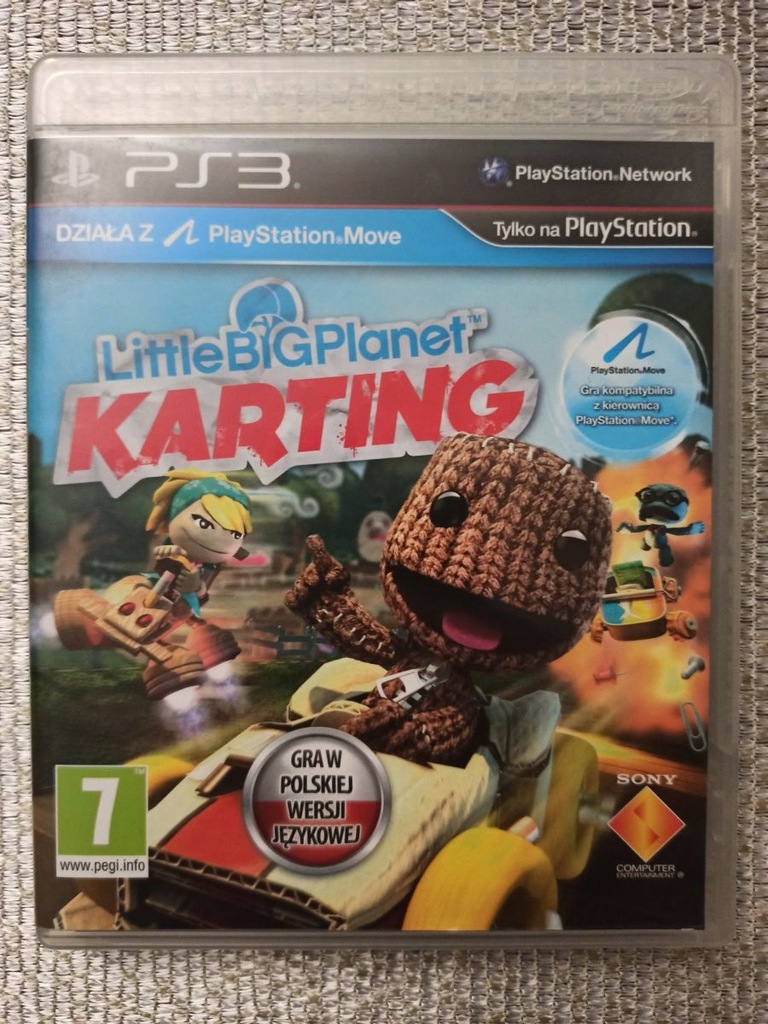 LITTLE BIG PLANET KARTING PS3 PL PS3