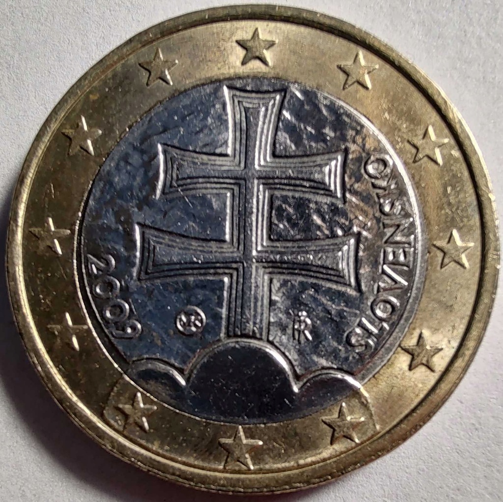 1530 - Słowacja 1 euro, 2009