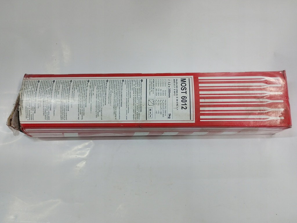 ELEKTRODY 6012 MMA 3,2 5KG MOST