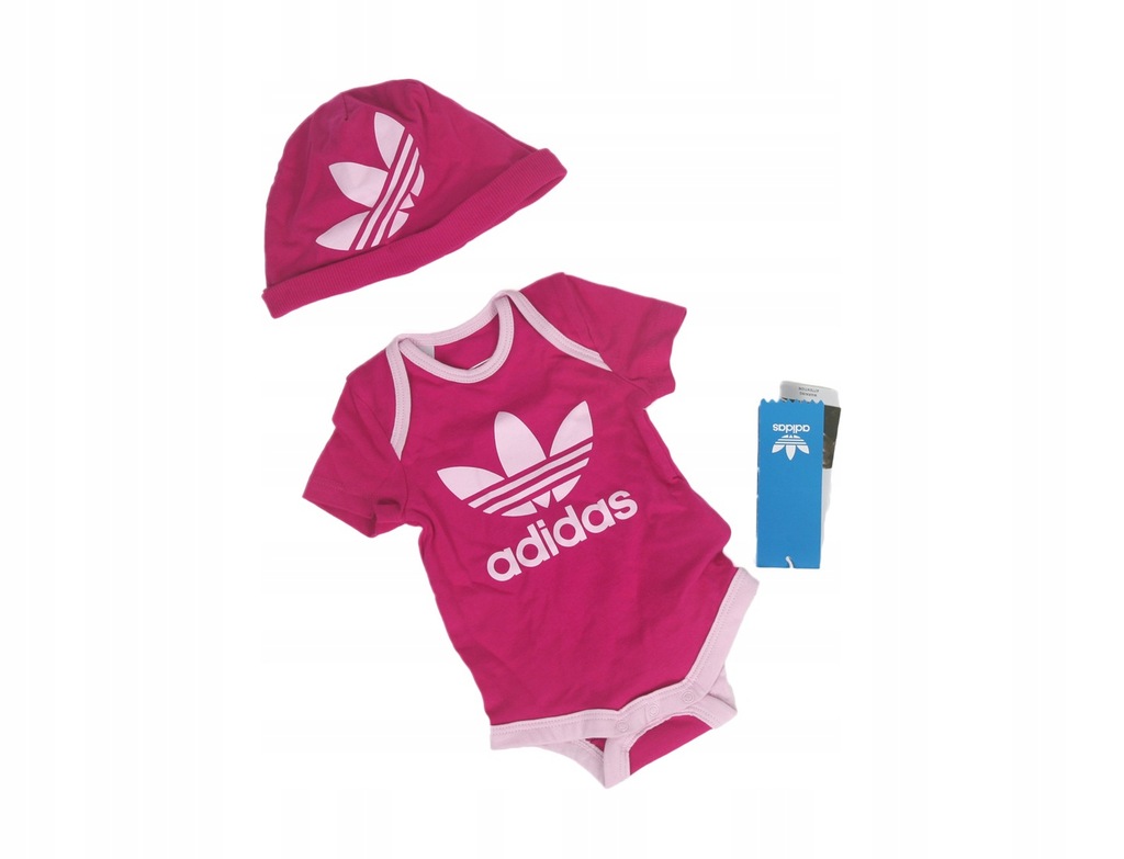 Komplet dziecięcy Adidas Baby Set CE8518 rozm. 56