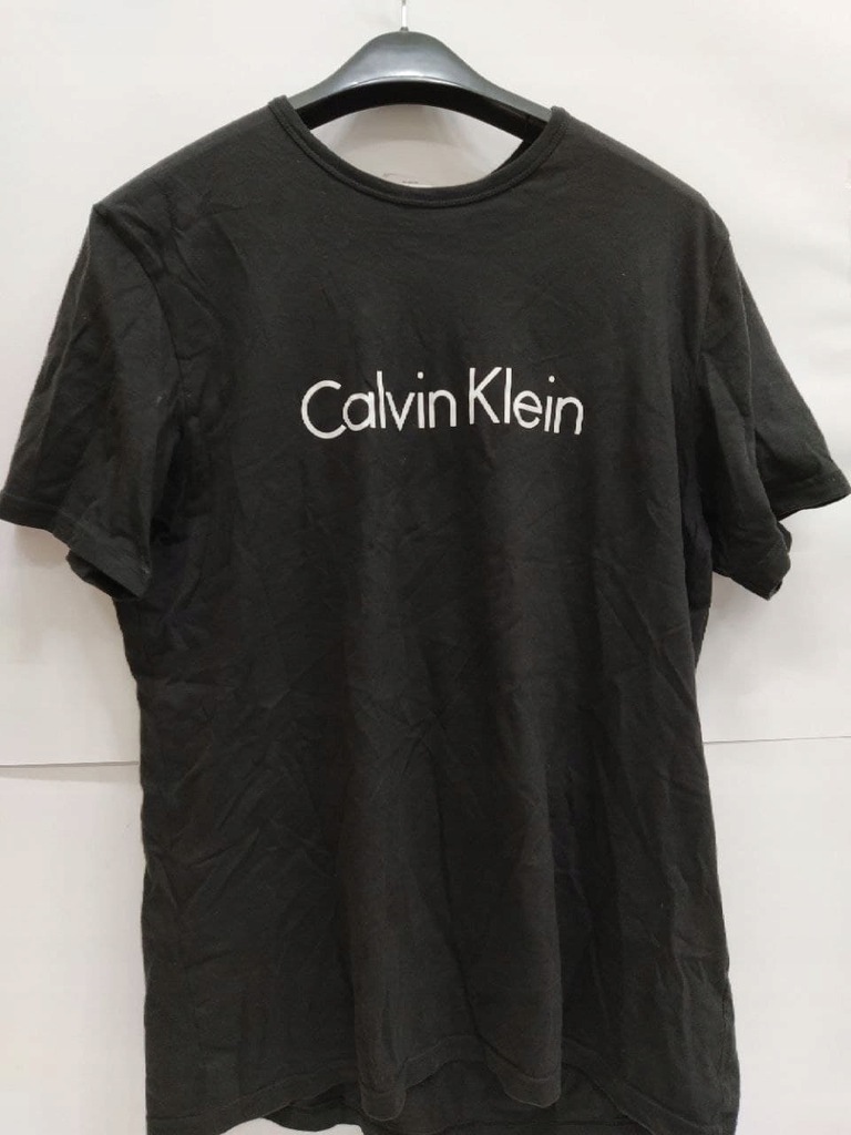 Czarna koszulka Calvin Klein dla mężczyzn, rozmiar