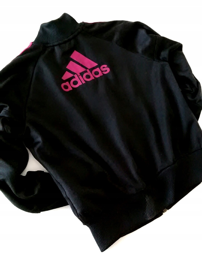 Adidas_śliczna rozpinana bluza dresowa_5-6lat