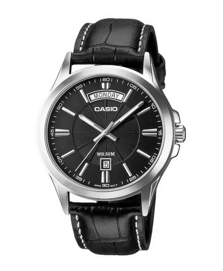 CASIO Zegarek Męski CASIO MTP-1381L-1AVDF + BOX