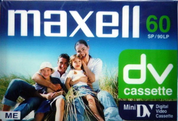 Kaseta do kamer Maxell mini DV 60min. SP/90LP DVM60SE(C)
