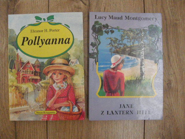 książki dla nastolatek "Pollyanna" "Jane"