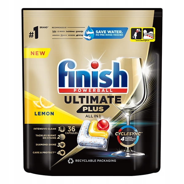 FINISH ULTIMATE PLUS tabletki do zmywarek 36 szt.