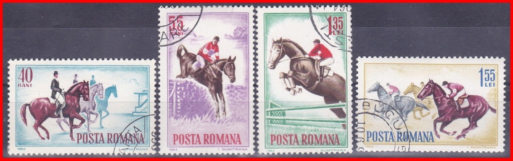 RUMUNIA: seria kasowana z 1964 r. Z 5942.