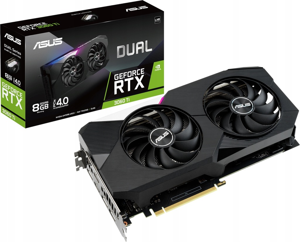 Karta graficzna Asus Dual GeForce RTX 3060 Ti OC 8 GB