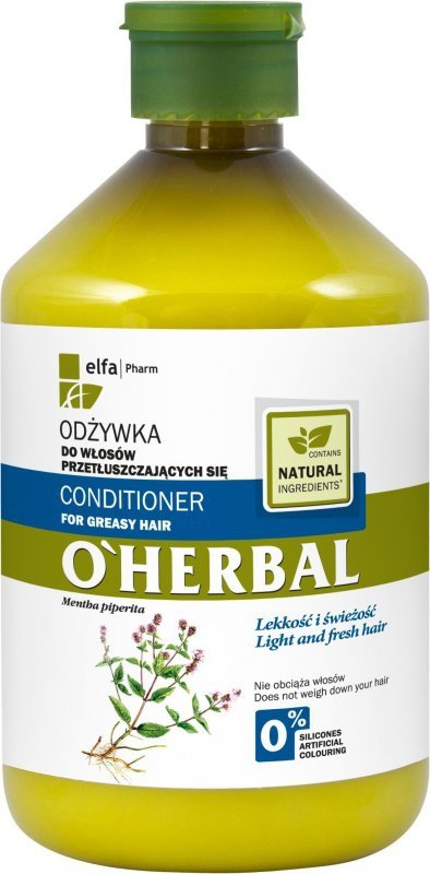 O'herbal Odżywka Ekstraktem Z Mięty 500ml