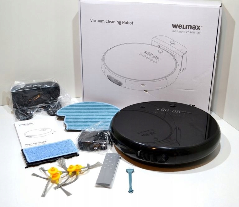 ROBOT SPRZĄTAJĄCY WELMAX V6 + KOMPLET