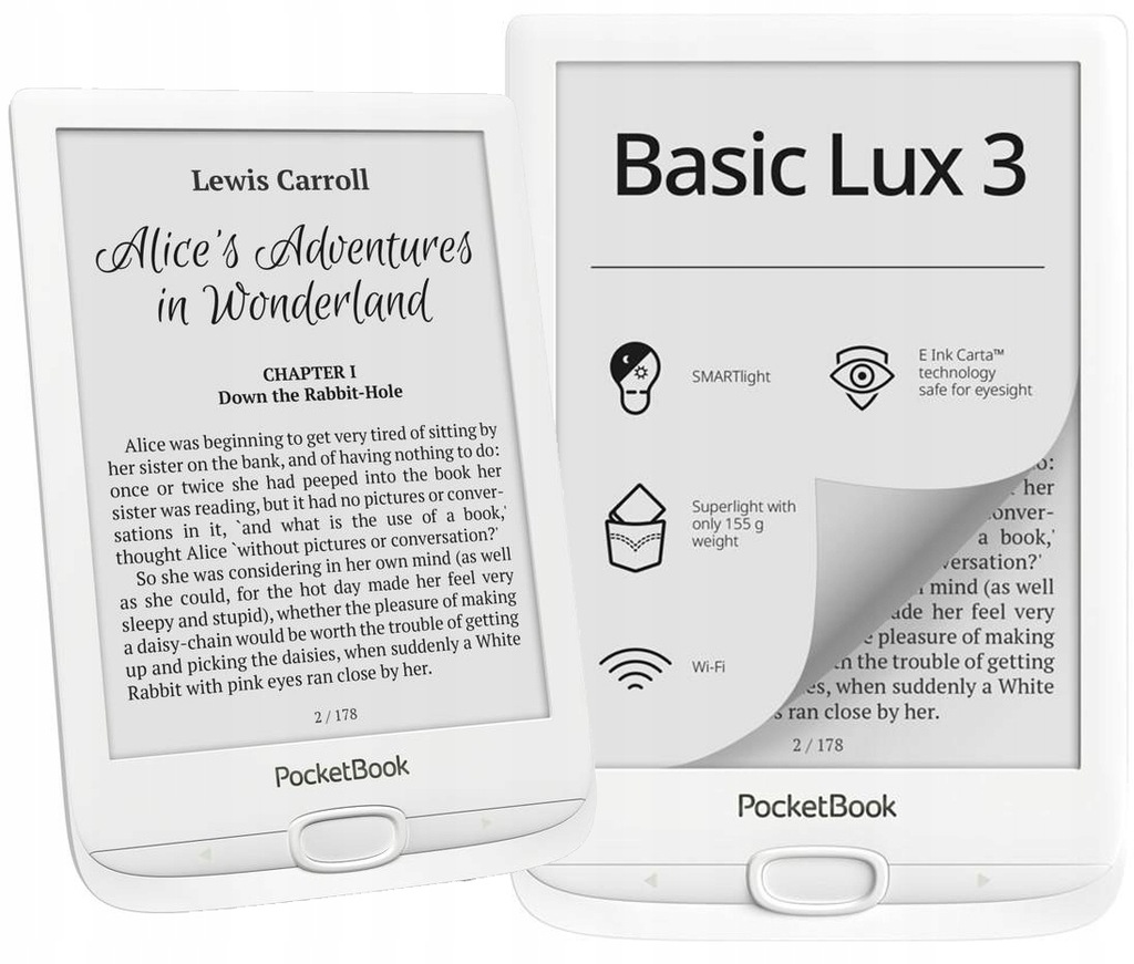 Pocket Book 617 Basic Lux 3 Czytnik ebooków E-Ink