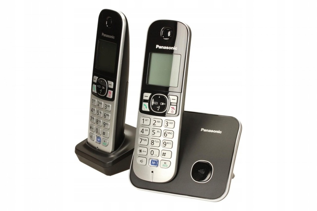 Купить PANASONIC KX-TG6812 Dect/Черный: отзывы, фото, характеристики в интерне-магазине Aredi.ru