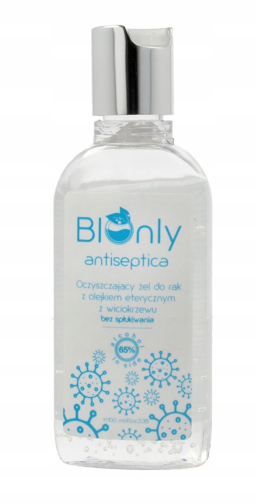 BIOnly Antiseptica Oczyszczający Żel do Rąk 100ml