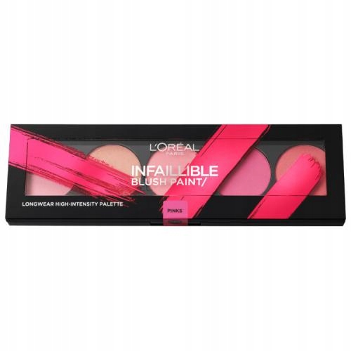 Loreal Infaillible Blush Paint Paleta Róży Pinks