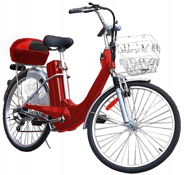 ROWER ELEKTRYCZNY HYBRYDOWY TOURDE 26' 250W LiIon 12251298391