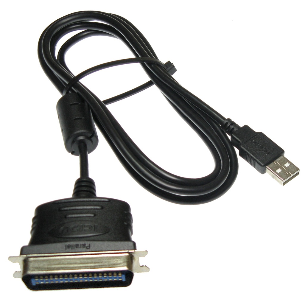 Kabel konwerter USB-LPT CENTRONICS do drukarki 1.8